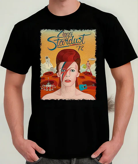 Polera David Bowie - Ver 16 - Ziggy Stardust