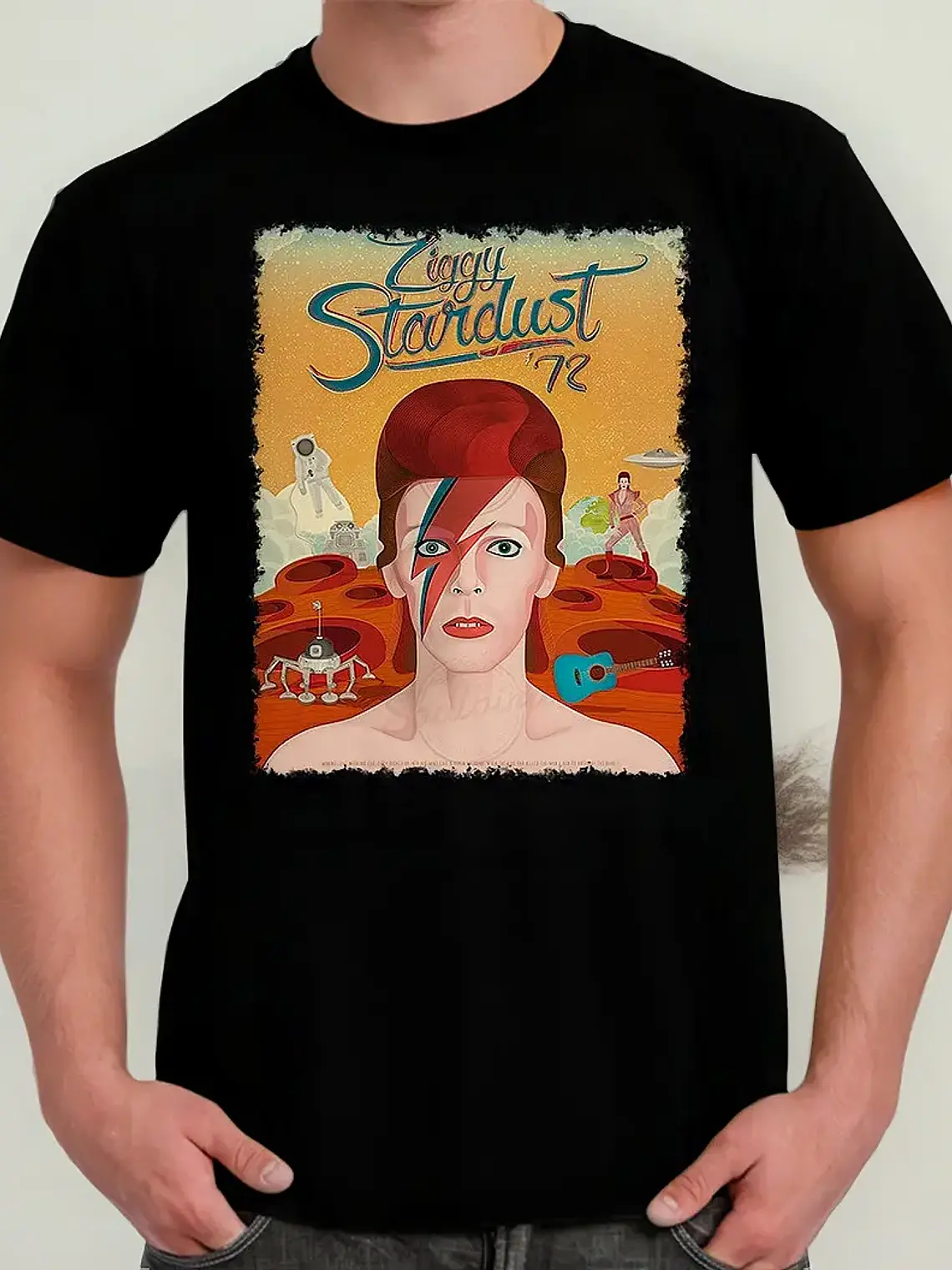 Polera David Bowie - Ver 16 - Ziggy Stardust 1