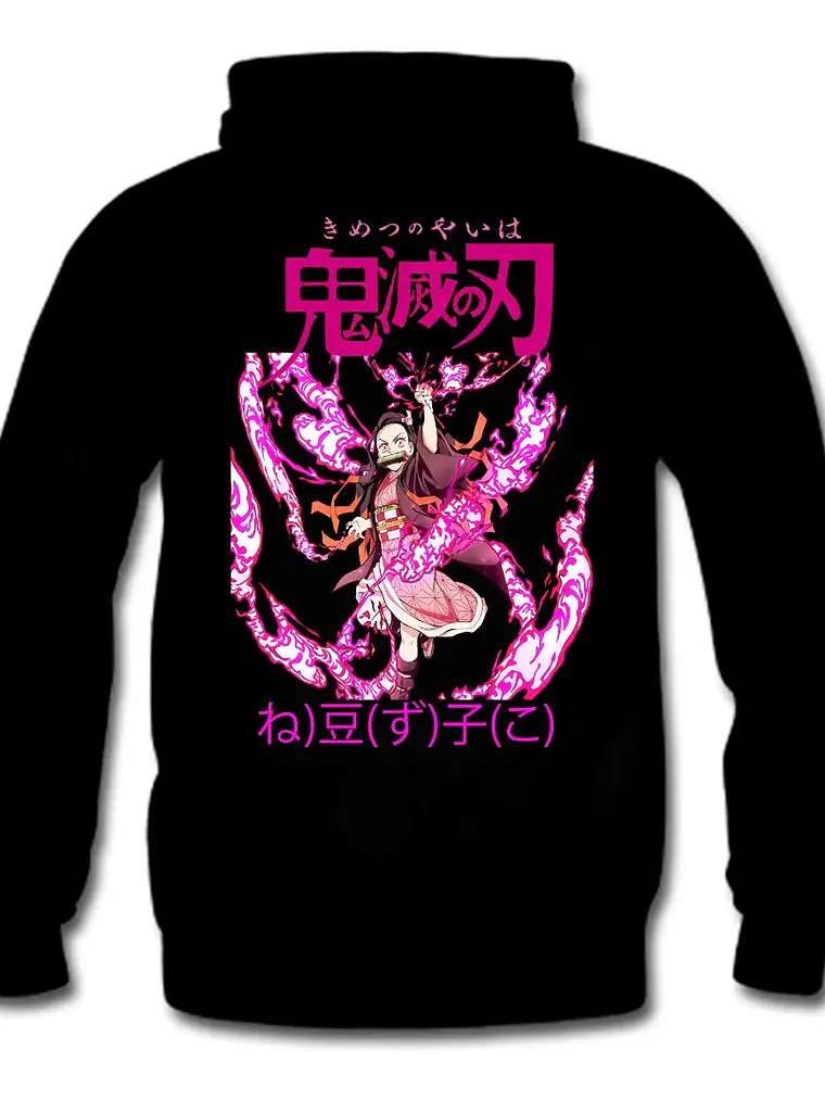 Poleron Kimetsu No Yaiba: Demon Slayer - Nezuko Kamado Ver 02 - Vale Gamess 1