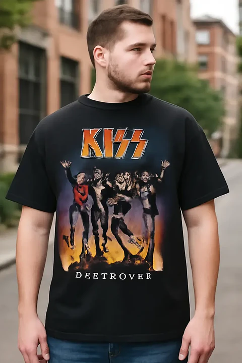 Polera Kiss - Ver 10 - Destroyer