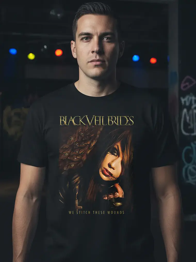 Polera Black Veil Brides - Ver 02 - We Stitch These Wounds 1