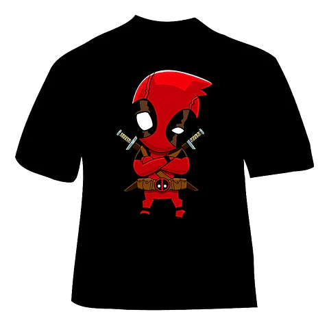 Polera Deadpool - Ver 02 - Vale Gamess