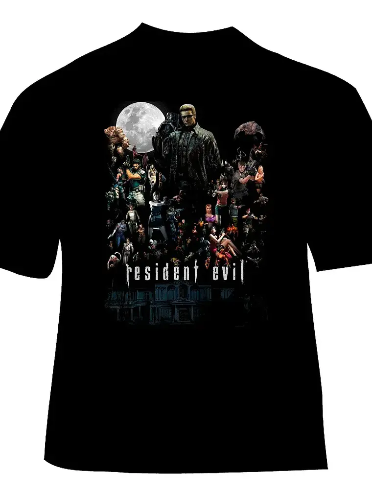 Polera Resident Evil - Ver 05 - Resident Evil 1