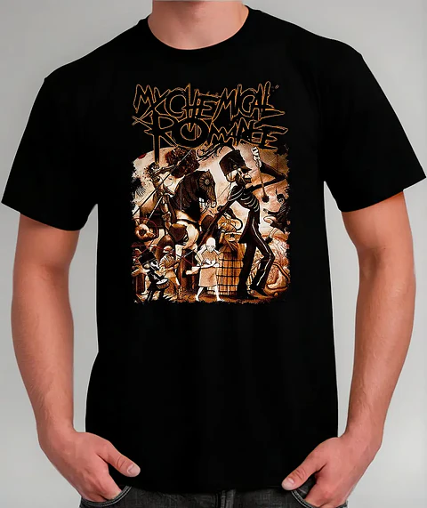 Polera My Chemical Romance - Ver 02 - Vale Gamess