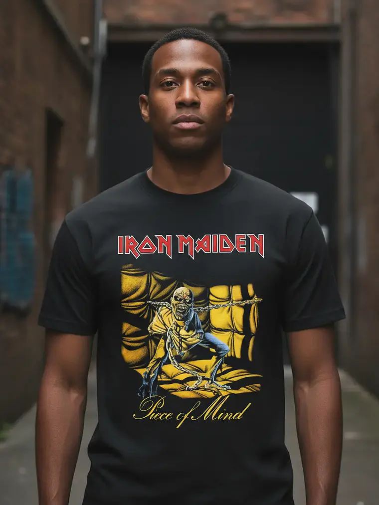 Polera Iron Maiden - Ver 074 - Piece Of Mind 1