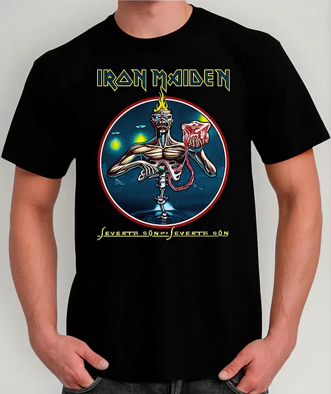 Polera Iron Maiden - Ver 084 - Seventh Son Of A Seventh Son