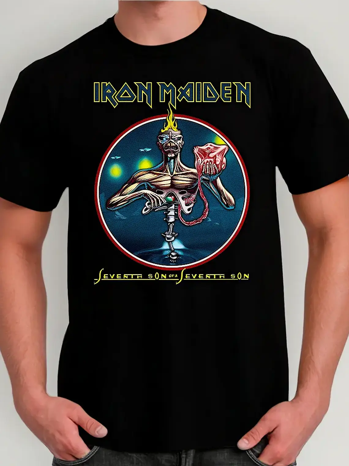 Polera Iron Maiden - Ver 084 - Seventh Son Of A Seventh Son 1