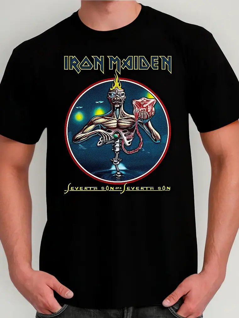 Polera Iron Maiden - Ver 084 - Seventh Son Of A Seventh Son 1