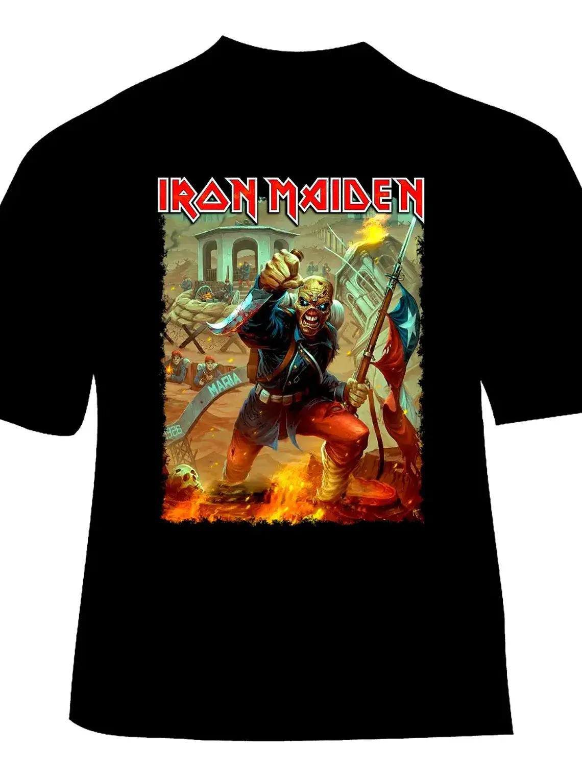 Polera Iron Maiden - Ver 069 - Vale Gamess 1