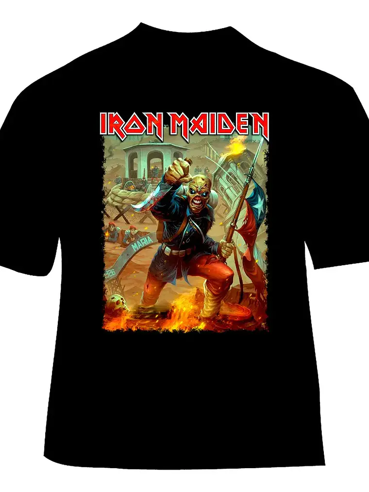 Polera Iron Maiden - Ver 069 - Vale Gamess 1