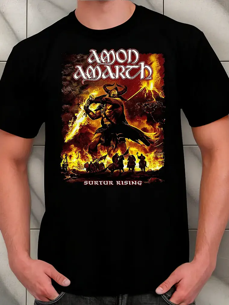 Polera Amon Amarth - Ver 10 - Surtur Rising 1