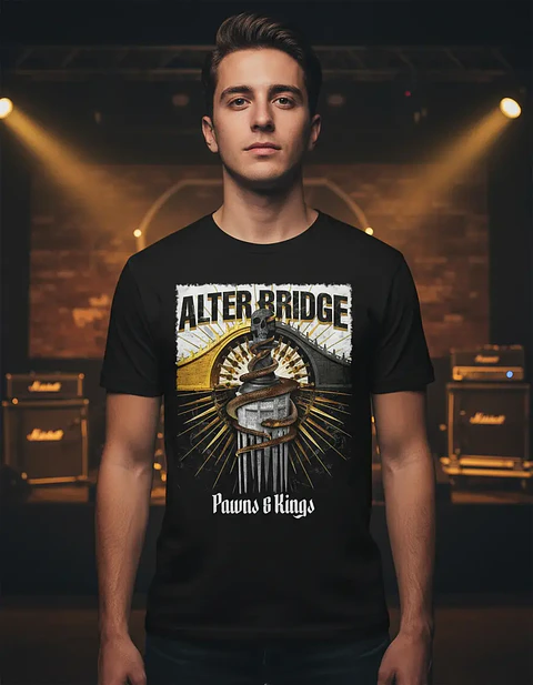 Polera Alter Bridge - Ver 03 - Pawns & Kings