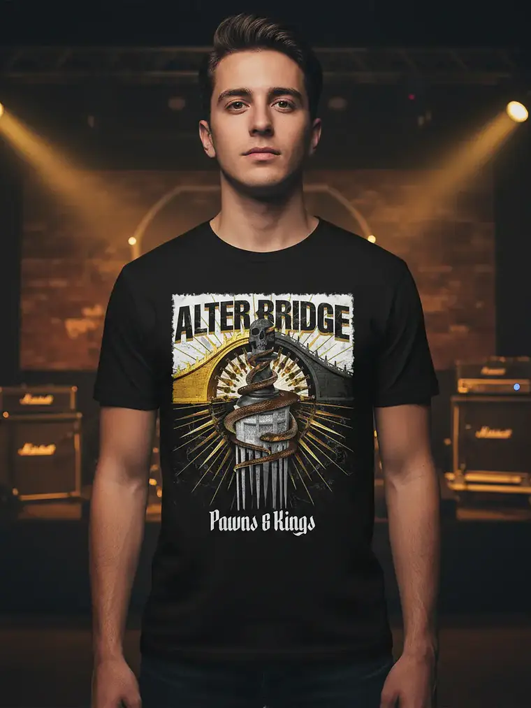 Polera Alter Bridge - Ver 03 - Pawns & Kings 1