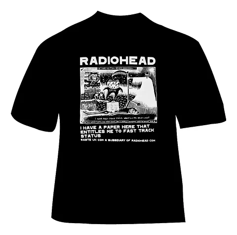 Polera Radiohead - Ver 06 - Vale Gamess
