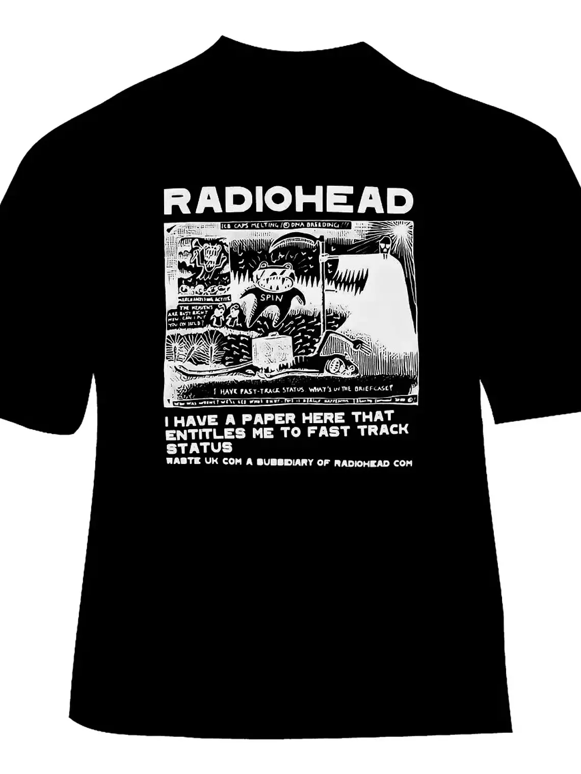 Polera Radiohead - Ver 06 - Vale Gamess 1