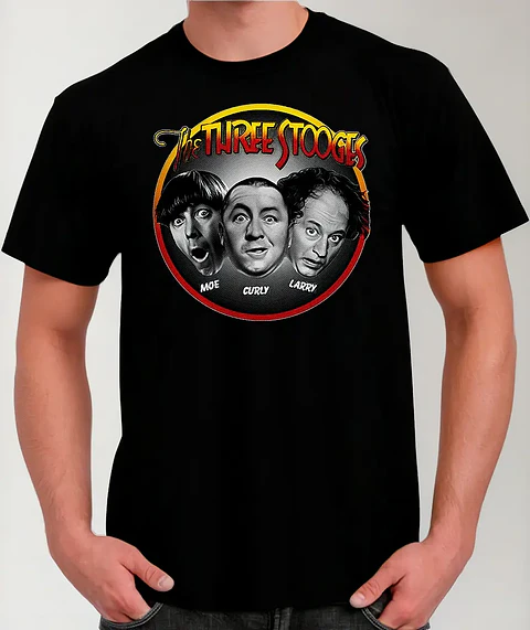 Polera Los Tres Chiflados - Ver 01 - Vale Gamess