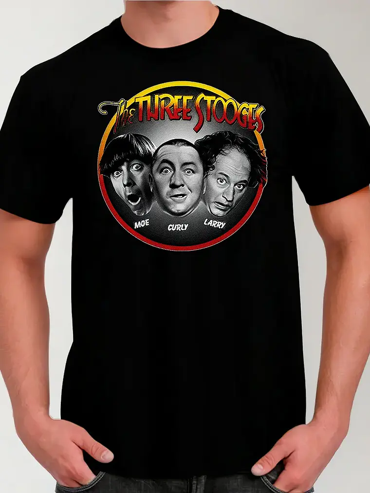 Polera Los Tres Chiflados - Ver 01 - Vale Gamess 1