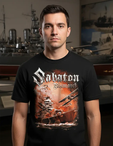 Polera Sabaton - Ver 06 - Bismarck