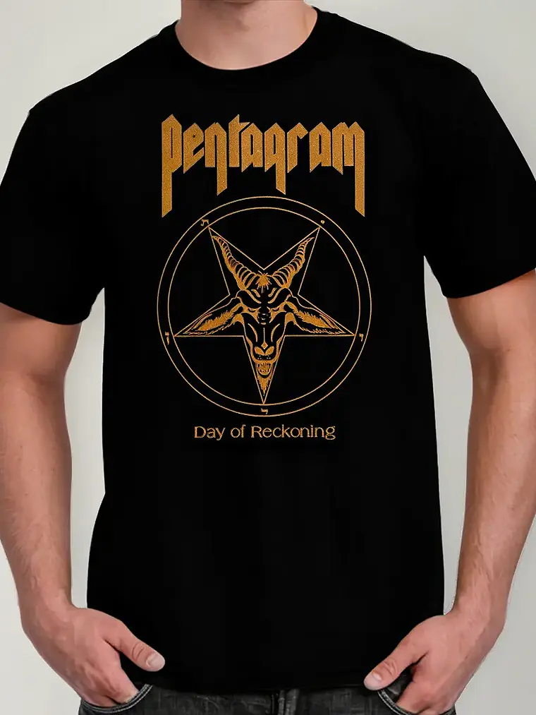 Polera Pentagram - Ver 10 - Day Of Reckoning 1