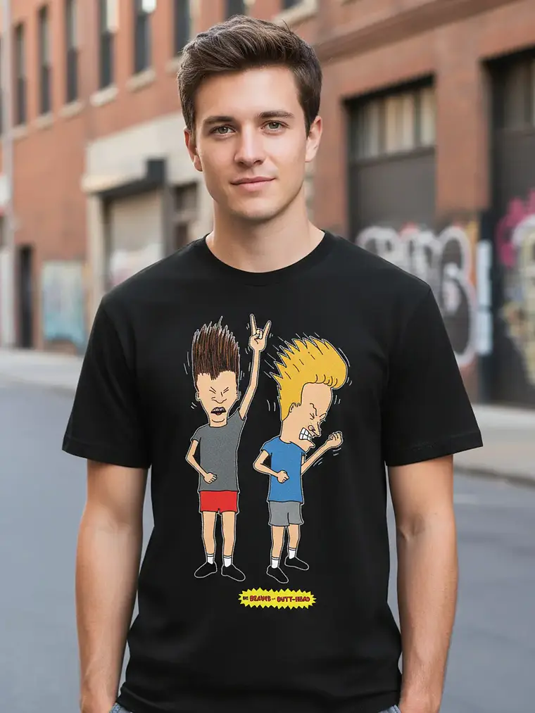 Polera Beavis And Butthead - Ver 02 - Vale Gamess 1