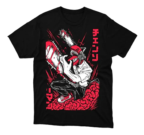 Polera Chainsaw Man Denji