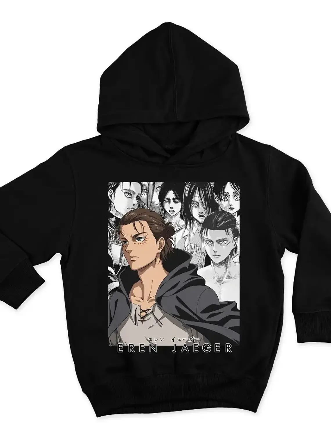 Poleron Shingeki No Kyojin Eren Jaeger - Ataque De Titanes - Vale Gamess 1