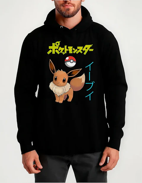 Poleron Pokemon - Eevee - Anime