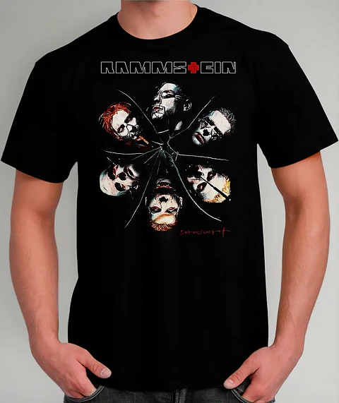 Polera Rammstein - Sehnsucht Ver 02 - Vale Gamess