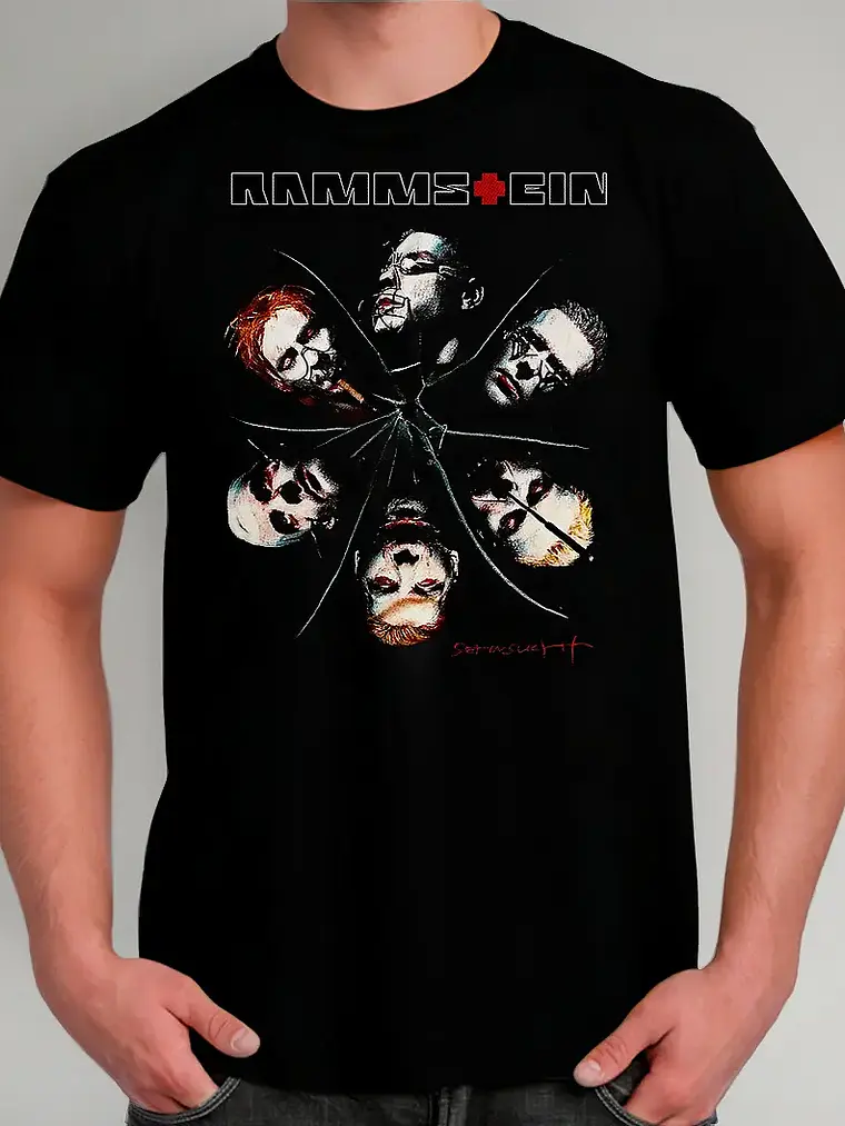 Polera Rammstein - Sehnsucht Ver 02 - Vale Gamess 1