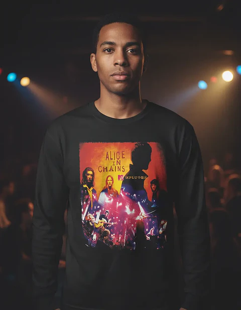 Polera Manga Larga Alice In Chains - Ver 03 - Unplugged