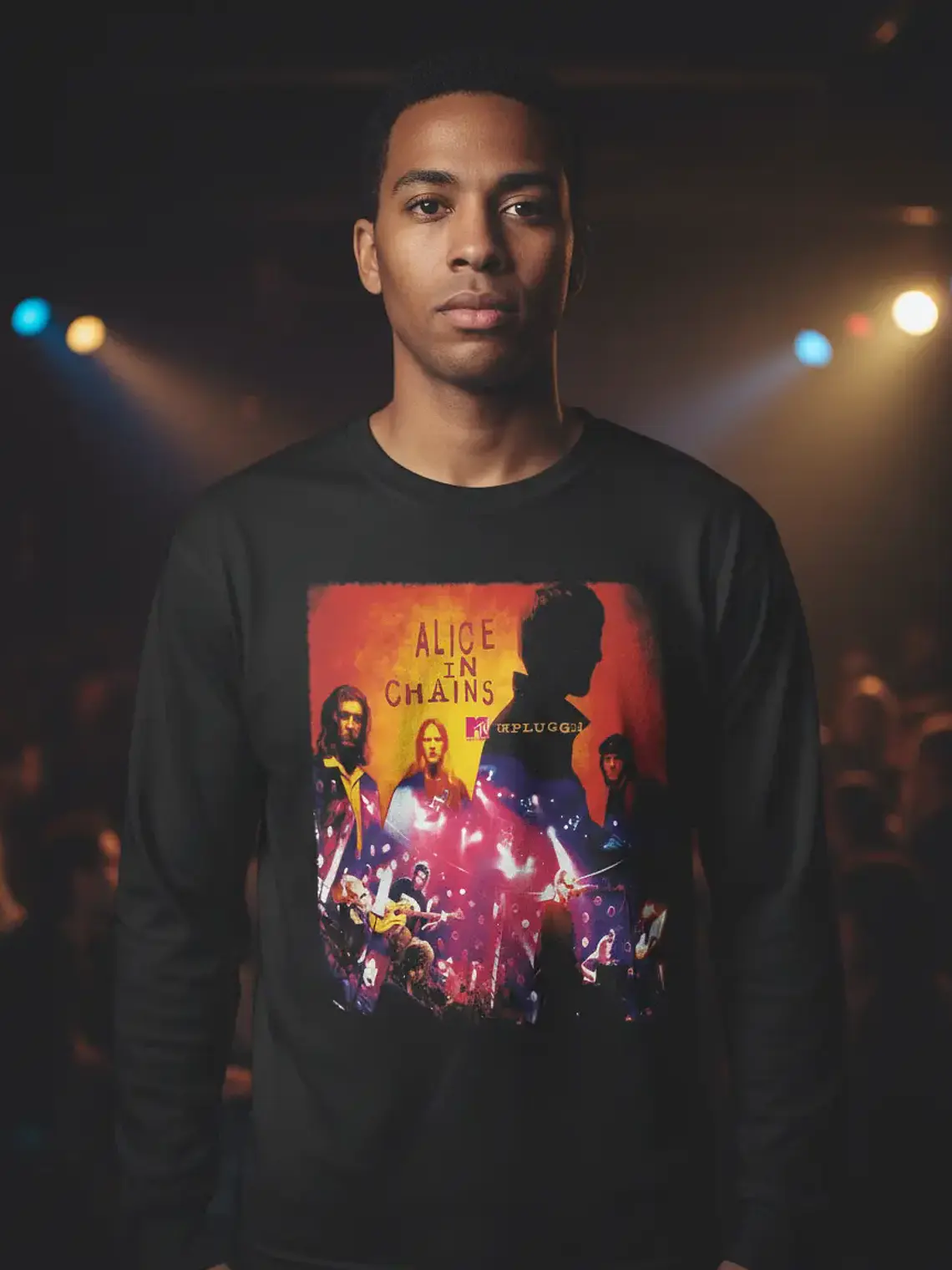 Polera Manga Larga Alice In Chains - Ver 03 - Unplugged 1