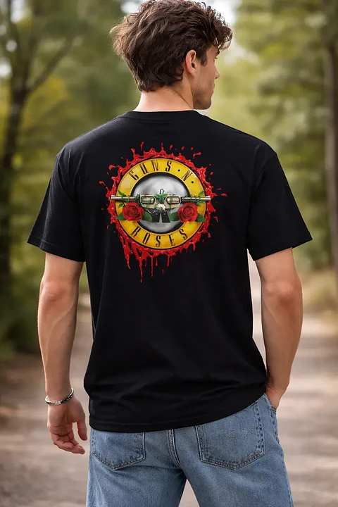 Polera Guns N' Roses - Ver 11 - Logo