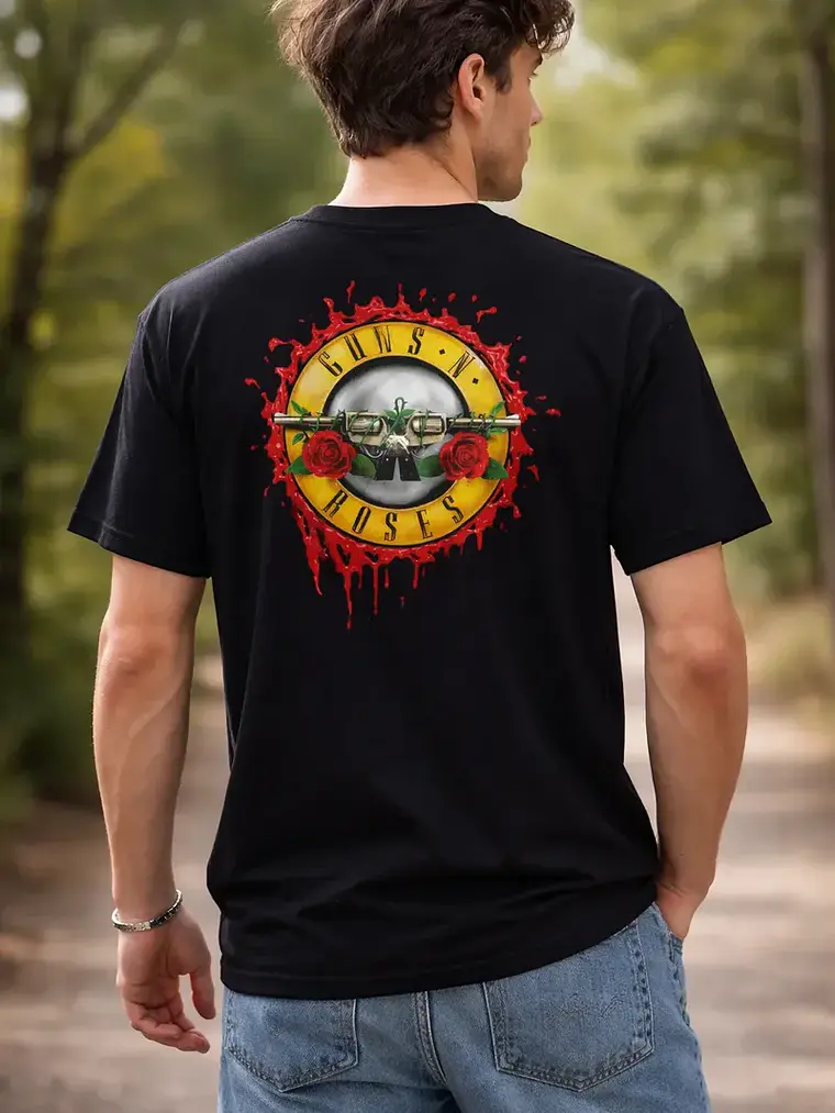 Polera Guns N' Roses - Ver 11 - Logo 1
