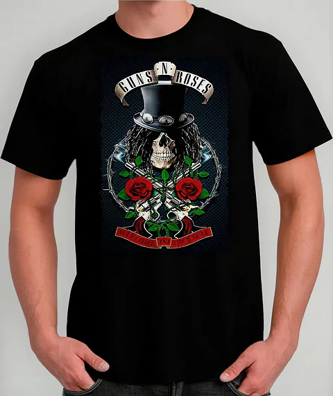 Polera Guns N' Roses - Ver 13 - Welcome To The Jungle