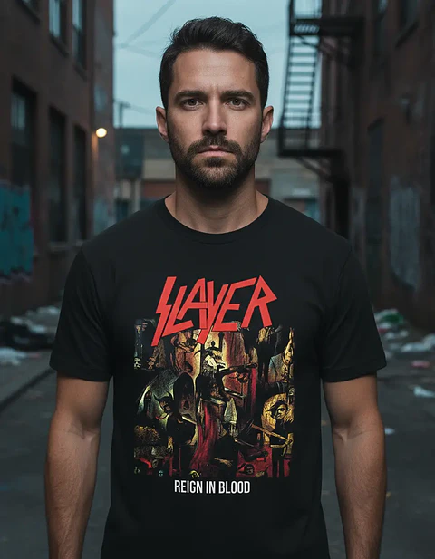 Polera Slayer - Ver 29 - Reign In Blood