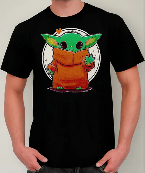 Polera Star Wars - Ver 15 - Baby Yoda