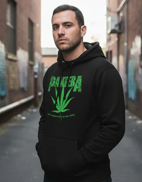 Poleron Pantera - Ver 01 - Bad Company Did It, So Can Weed