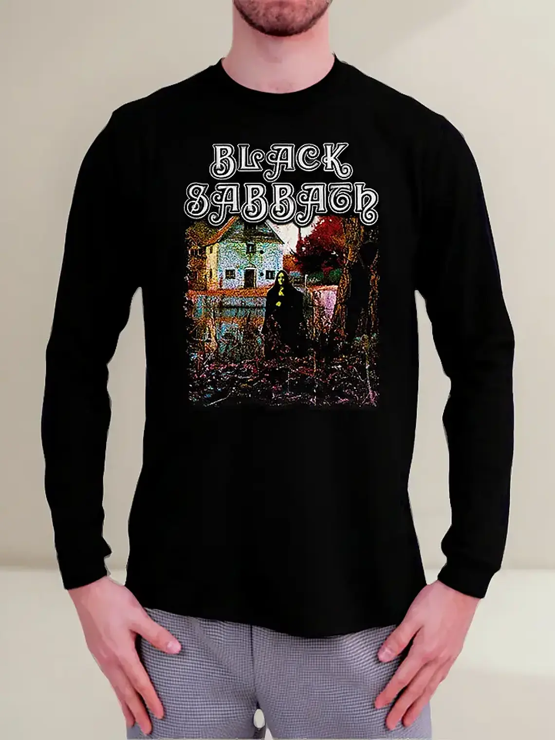 Polera Manga Larga Black Sabbath - Ver 01 - Black Sabbath 1