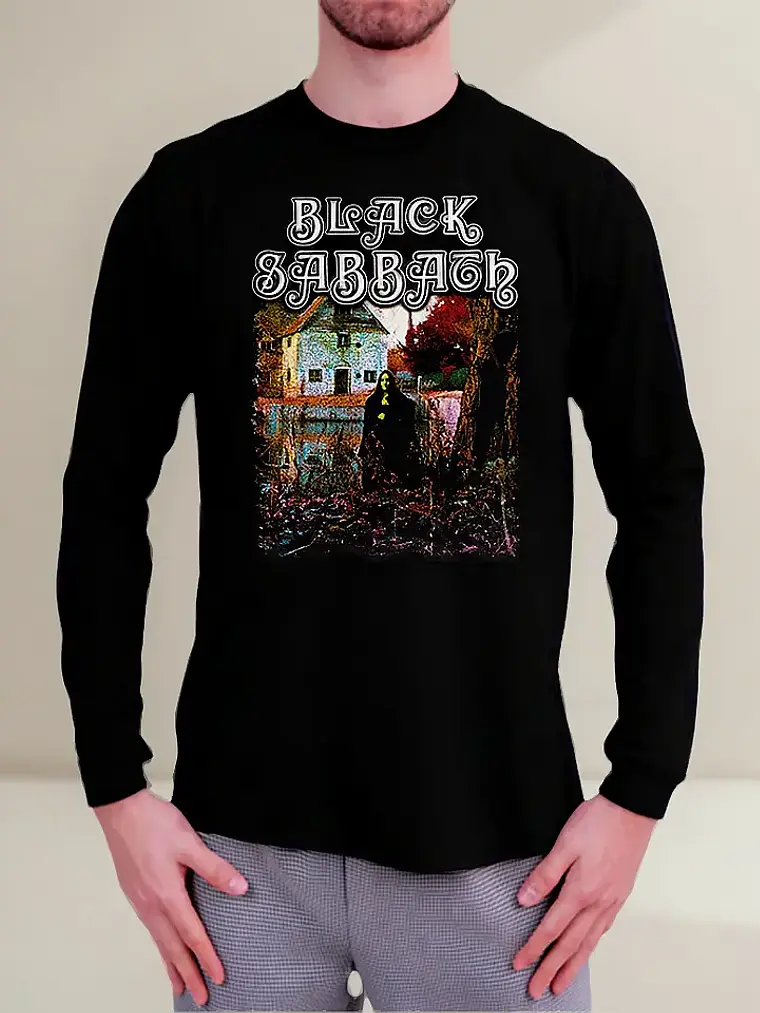 Polera Manga Larga Black Sabbath - Ver 01 - Black Sabbath 1
