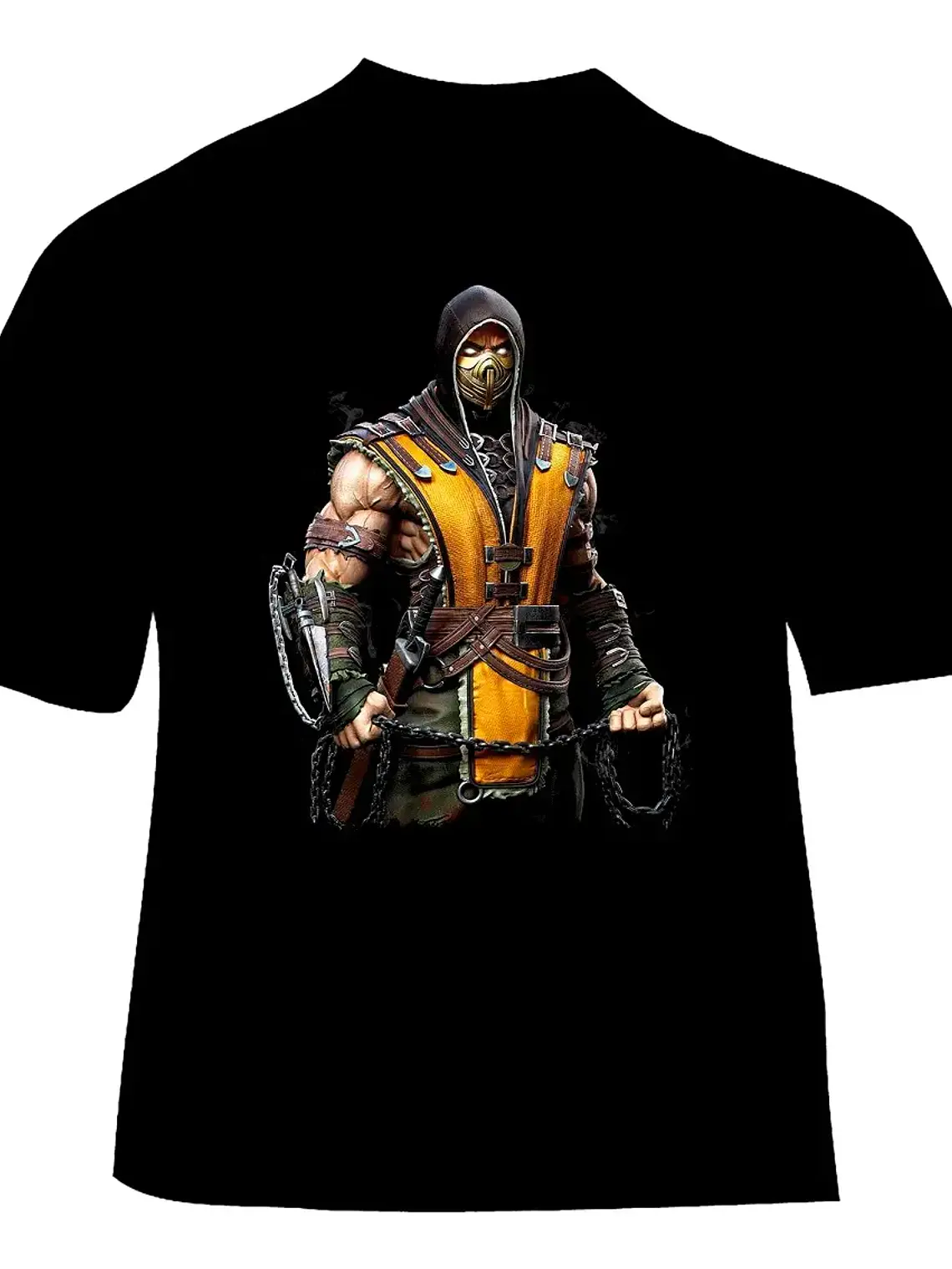 Polera Mortal Kombat - Ver 03 - Scorpion 1