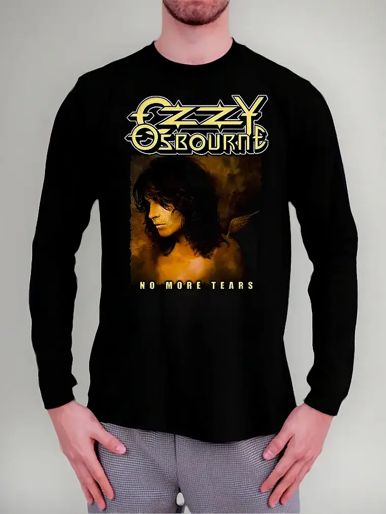 Polera Manga Larga Ozzy Osbourne - Ver 10 - No More Tears 1