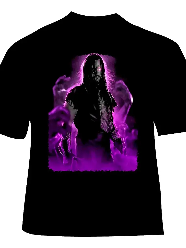 Polera Wwe - Ver 12 - The Undertaker 1