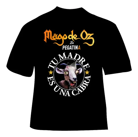 Polera Mago De Oz - Ver 24 - Tu Madre Es Una Cabra