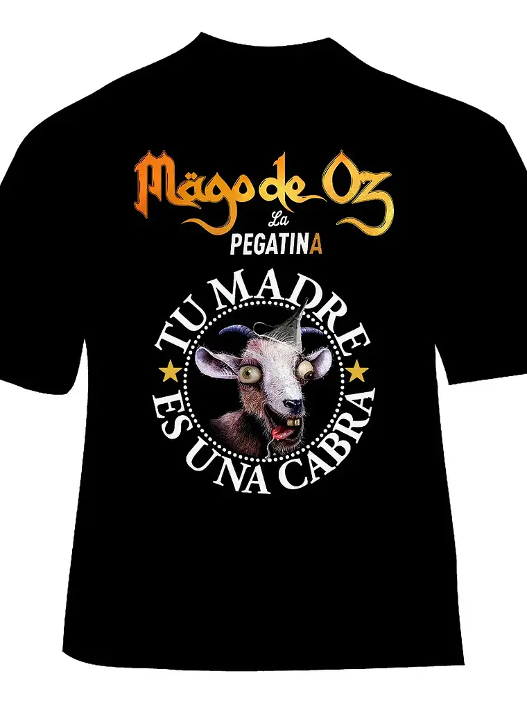 Polera Mago De Oz - Ver 24 - Tu Madre Es Una Cabra 1