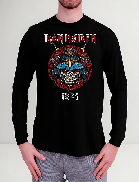 Polera Manga Larga Iron Maiden - Ver 140 - Senjutsu
