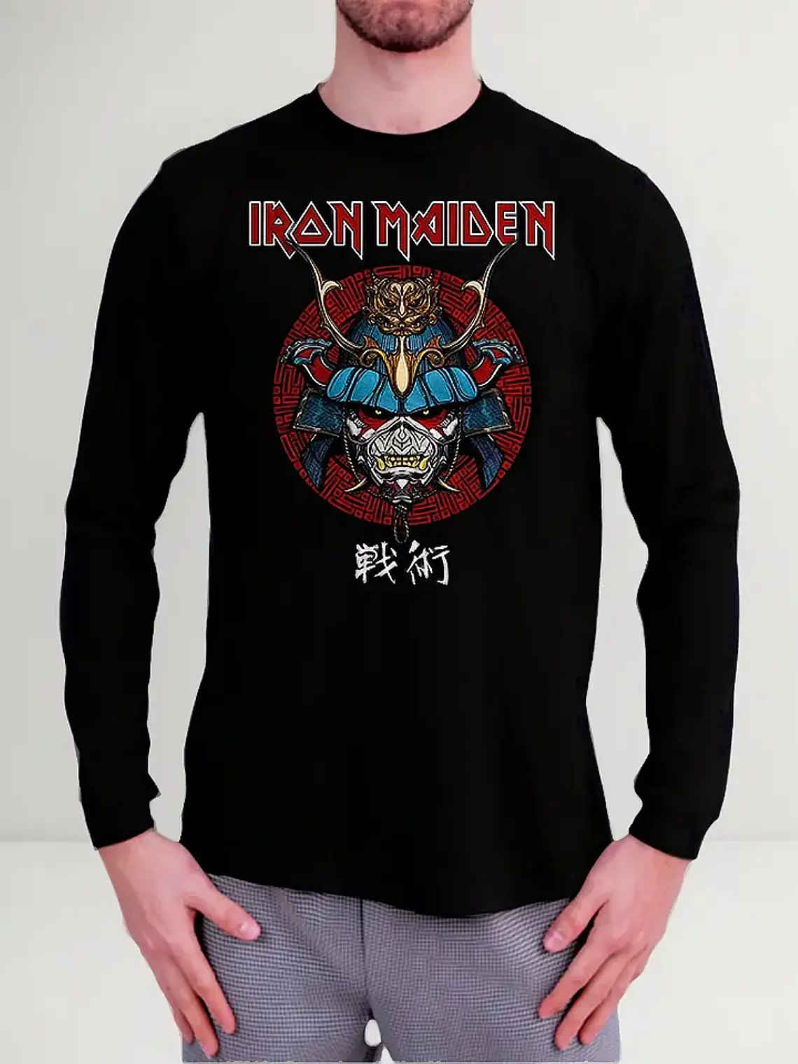 Polera Manga Larga Iron Maiden - Ver 140 - Senjutsu 1