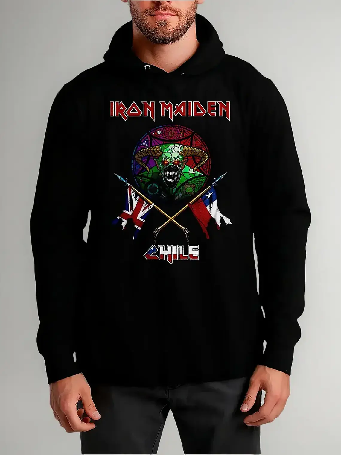 Poleron Iron Maiden - Ver 36 - Chile 1