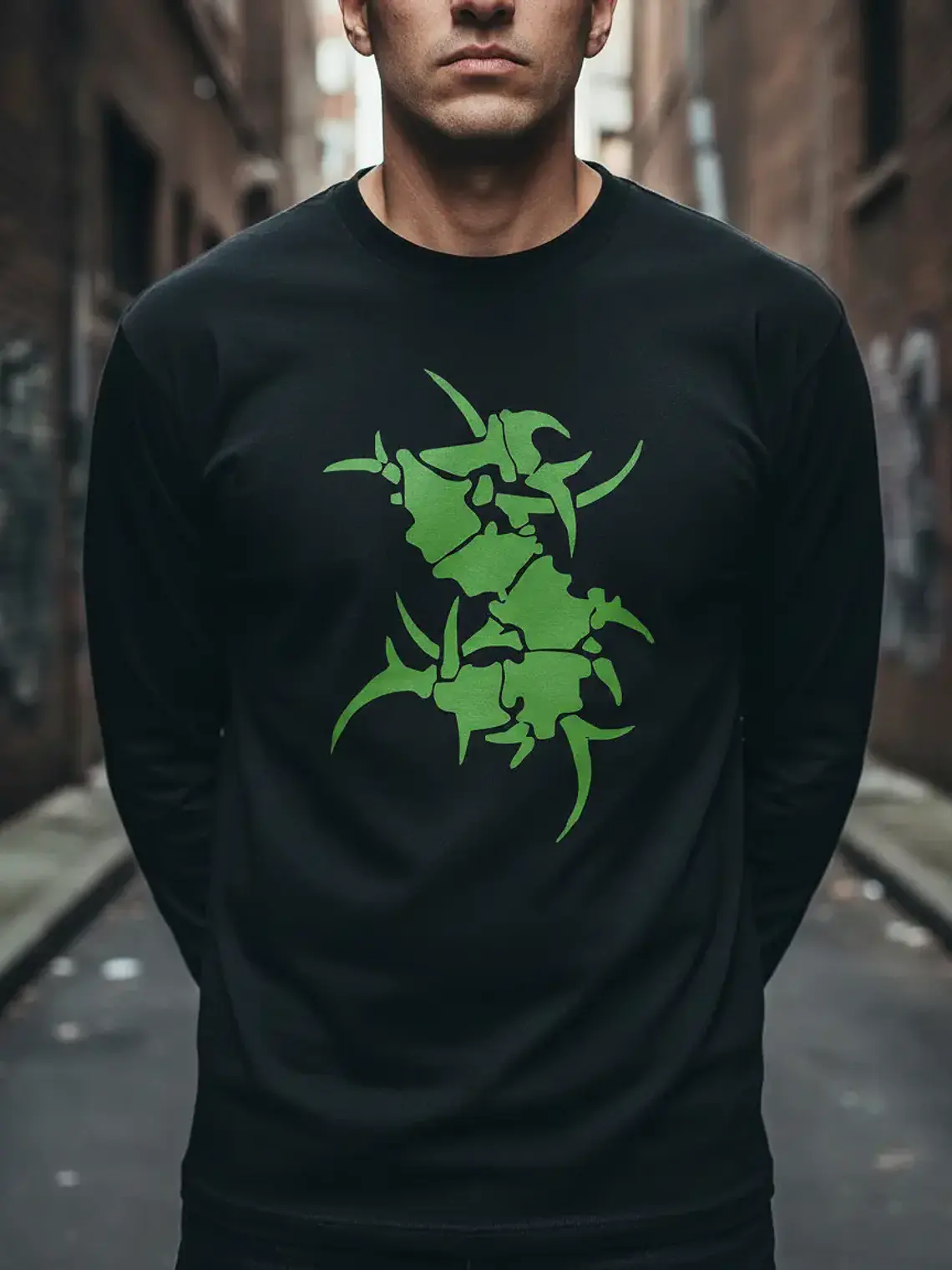 Polera Manga Larga Sepultura - Ver 21 - Logo 1