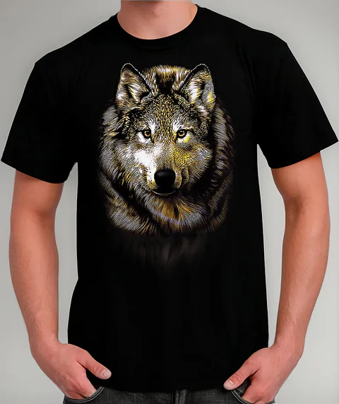 Polera Animales - Ver 22 - Lobo