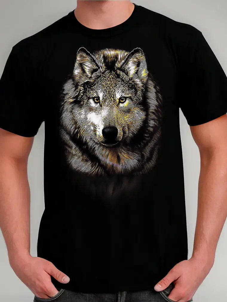 Polera Animales - Ver 22 - Lobo 1
